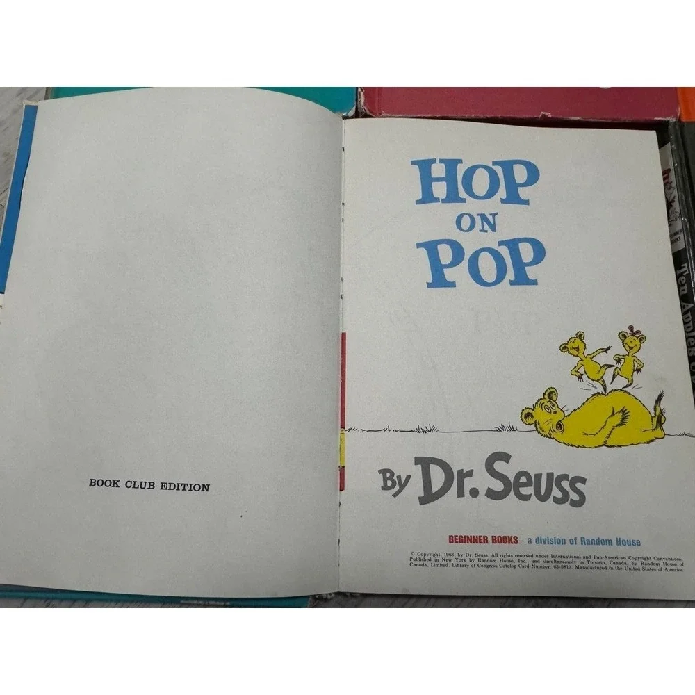 Dr. Seuss‎ 1950s/60s VTG Collectors Bundle Grolier Book Club First Edition Lot 8